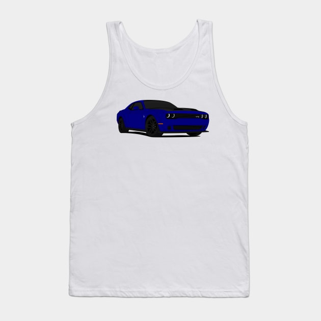 HELLCAT NAVY Tank Top by VENZ0LIC